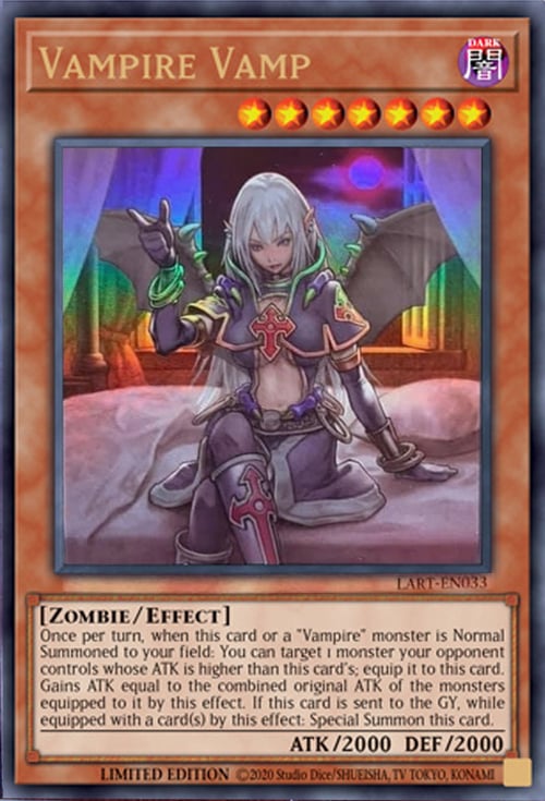 Vampire Vamp Card Front