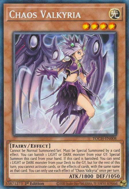 Chaos Valkyria Card Front