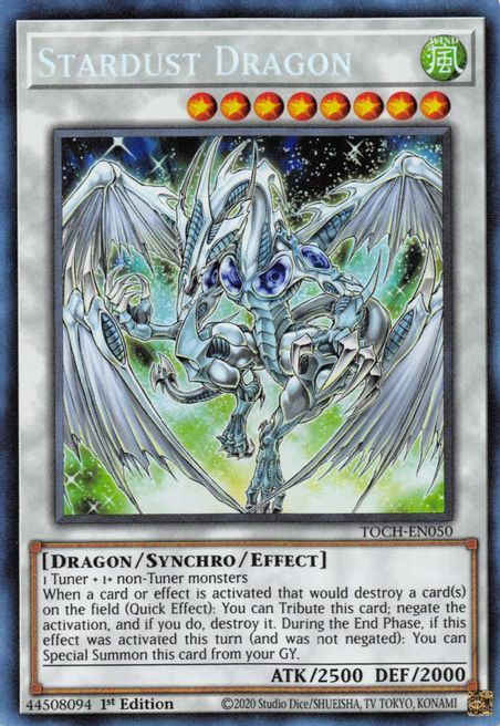 Stardust Dragon Card Front