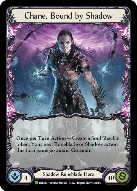 Chane, Bound by Shadow Card Front