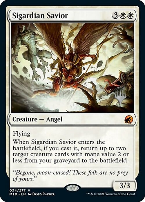 Sigardian Savior Card Front