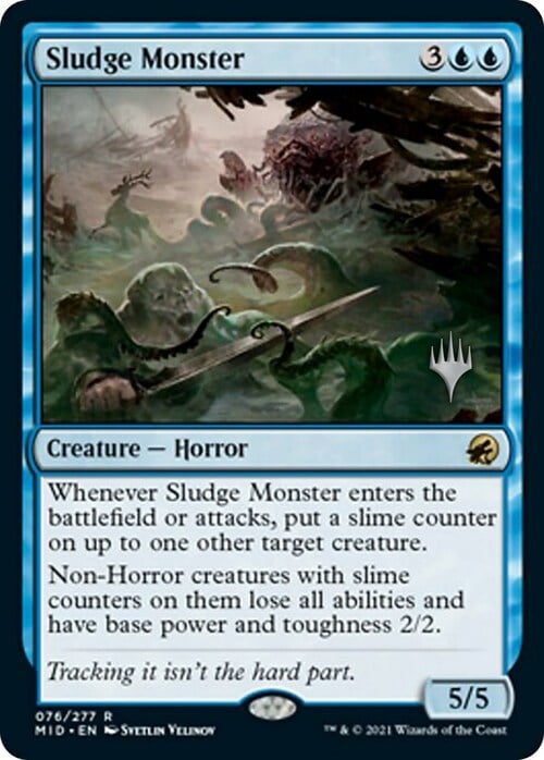 Sludge Monster Card Front