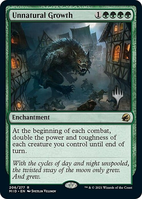 Unnatural Growth Card Front