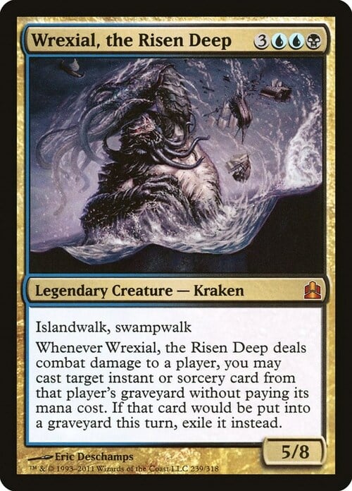 Wrexial, the Risen Deep Card Front