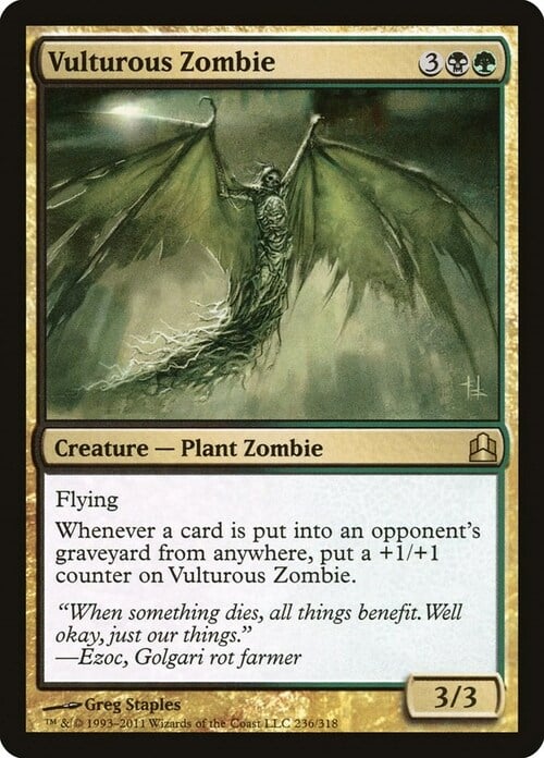 Zombie Rapace Card Front