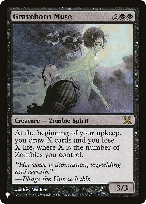 Graveborn Muse Card Front