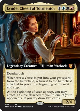 Lynde, Cheerful Tormentor Card Front