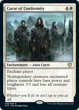 Curse of Conformity Card Front