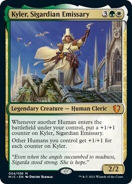 Kyler, Emissario di Sigarda Card Front