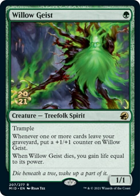 Willow Geist (V.1) Card Front