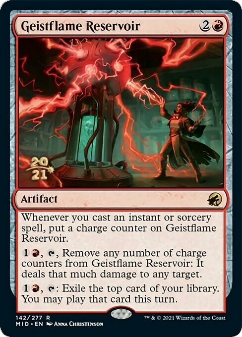 Geistflame Reservoir Card Front