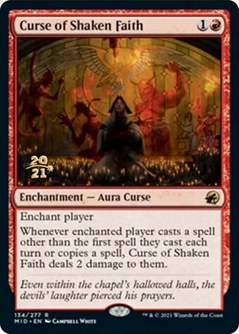 Curse of Shaken Faith Card Front