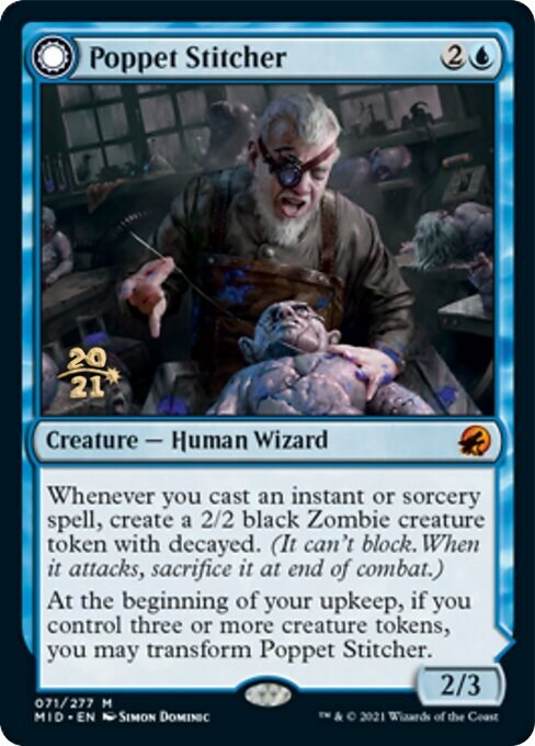 Poppet Stitcher // Poppet Factory Card Front