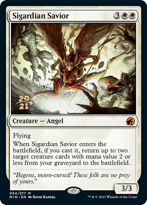 Sigardian Savior Card Front