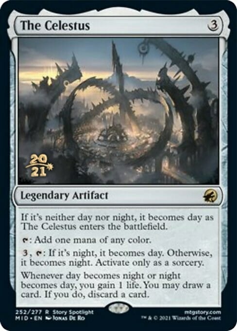 The Celestus Card Front