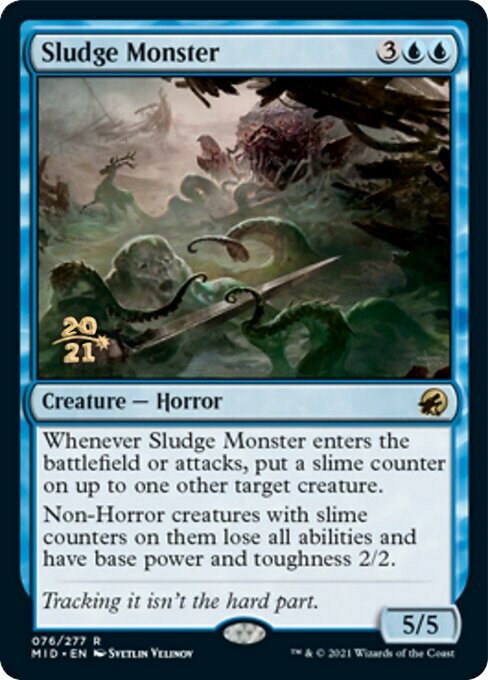 Sludge Monster Card Front