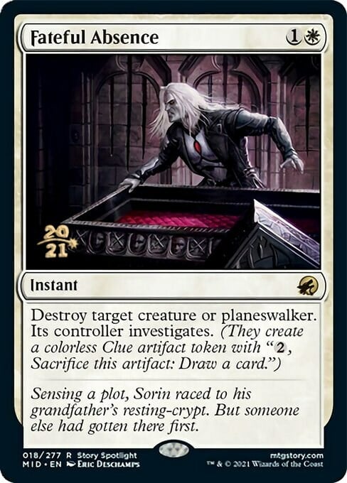 Fateful Absence Card Front