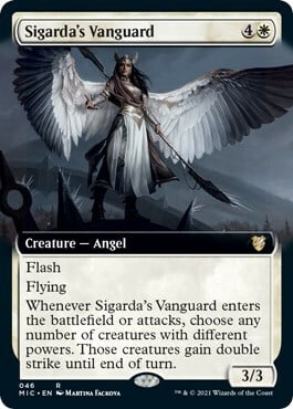 Sigarda's Vanguard Card Front