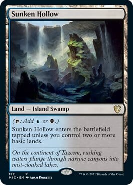 Sunken Hollow Card Front