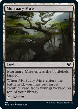 Mortuary Mire Card Front