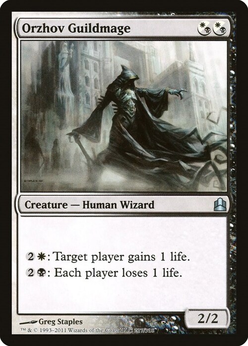 Orzhov Guildmage Card Front