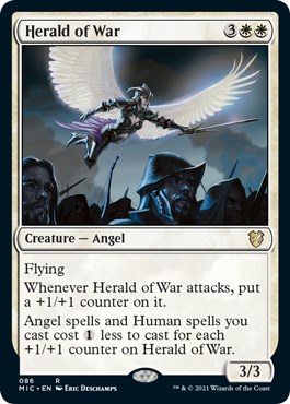 Herald of War Commander: Innistrad Midnight Hunt | Magic | CardTrader Herald of War Commander: Innistrad Midnight Hunt | Magic | CardTrader