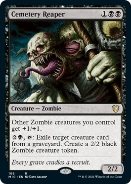 Cemetery Reaper Card Front