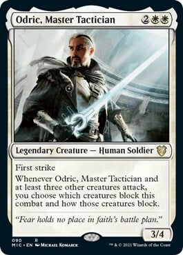 Odric, Grande Stratega Card Front