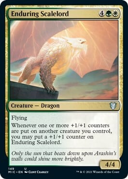 Enduring Scalelord Card Front