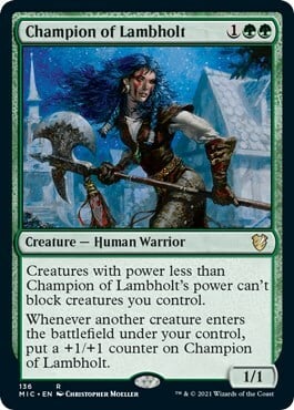 Campionessa di Lambholt Card Front
