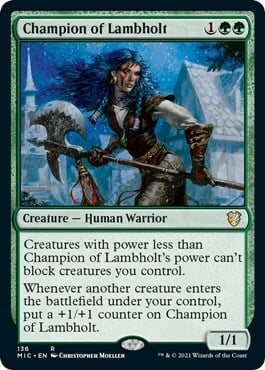 Champion of Lambholt Card Front