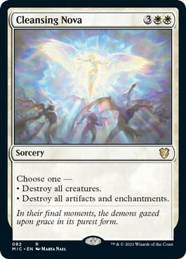 Cleansing Nova Card Front