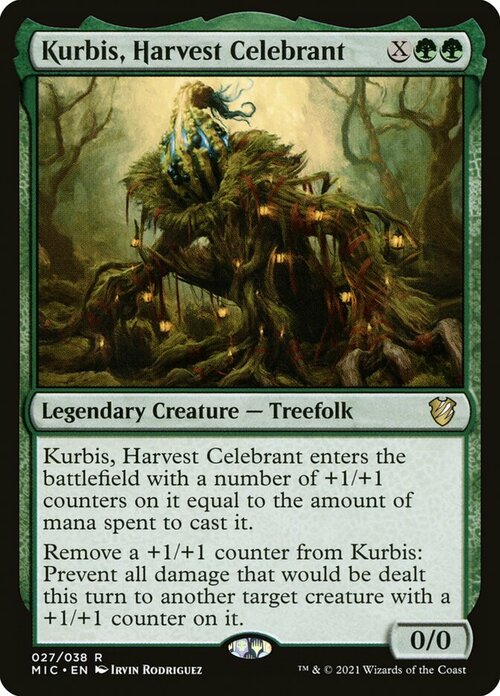 Kurbis, Celebrante del Raccolto Card Front