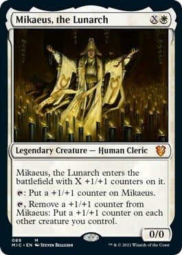 Mikaeus, the Lunarch Card Front