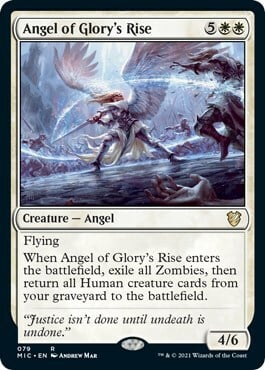 Angel of Glory's Rise Card Front