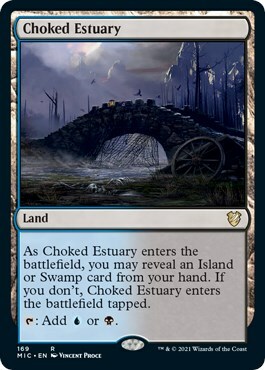 Choked Estuary Card Front