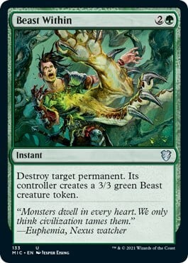 Beast Within Card Front
