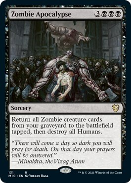 Apocalisse di Zombie Card Front