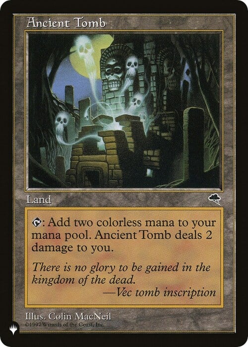 Tomba Antica Card Front