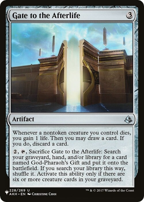 Gate to the Afterlife Card Front