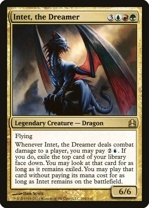 Intet, the Dreamer Card Front