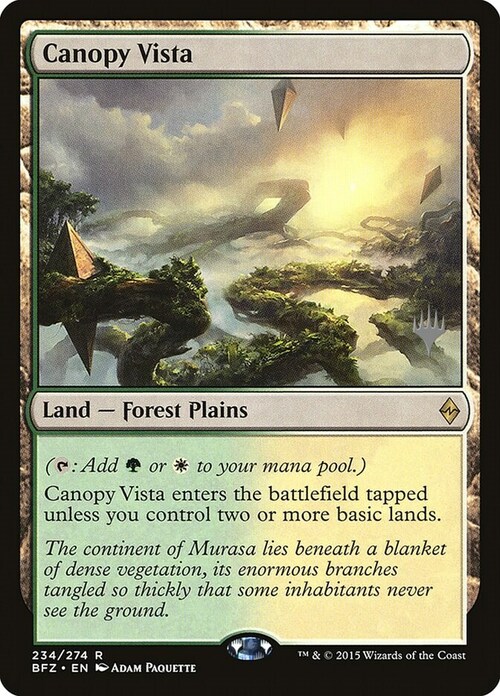 Canopy Vista Card Front