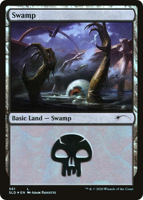 Swamp Card Front
