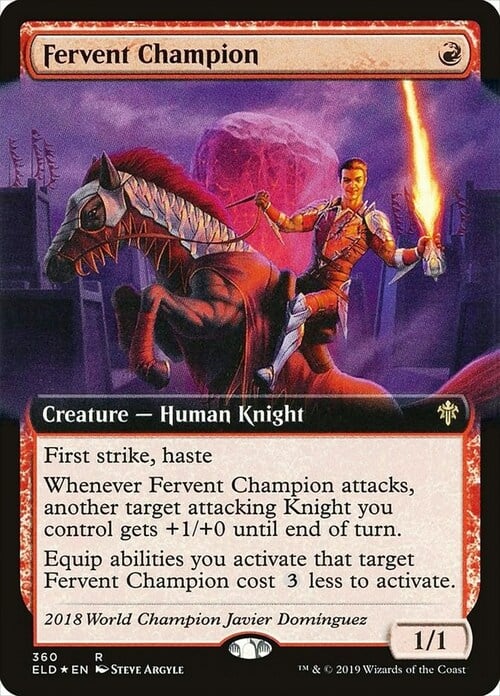 Fervent Champion Card Front