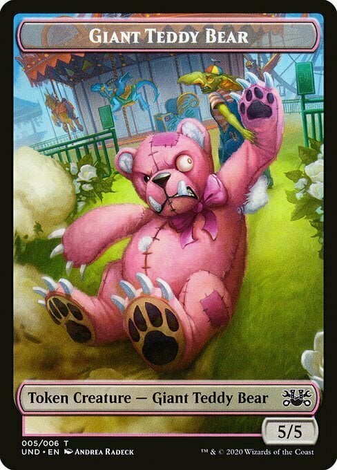 Giant Teddy Bear // Acorn Stash Frente