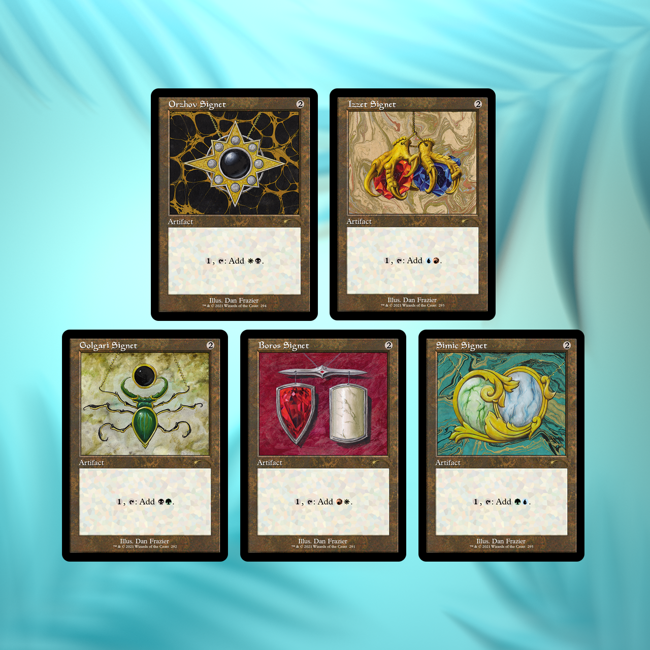 Secret Lair Drop Series: Dan Frazier Is Back | The Enemy Signets Set