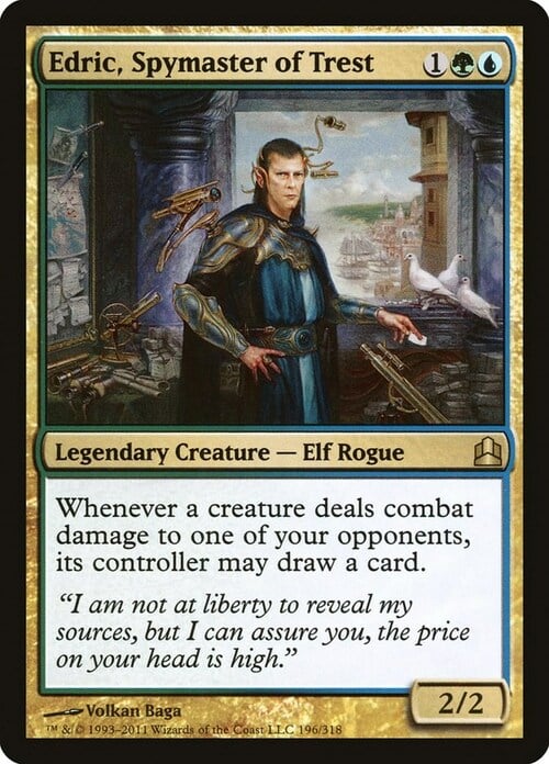 Edric, Spymaster of Trest Card Front