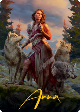 Art Series: Arlinn, the Pack's Hope Card Front