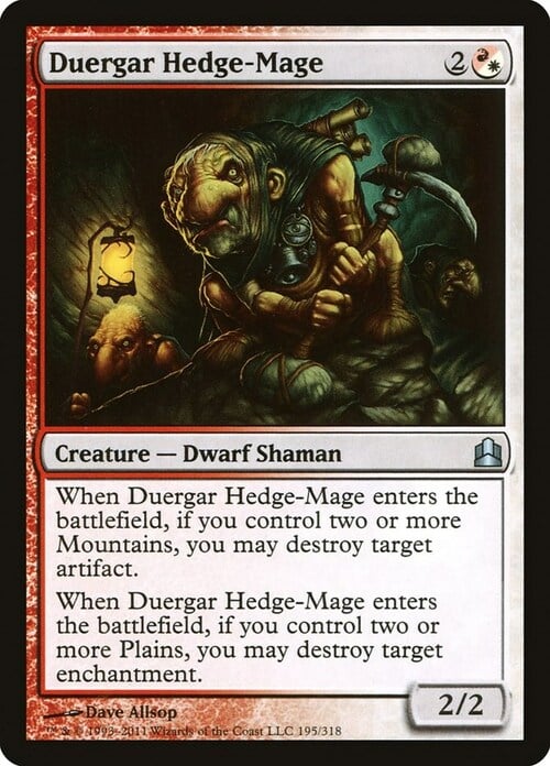 Duergar Hedge-Mage Card Front