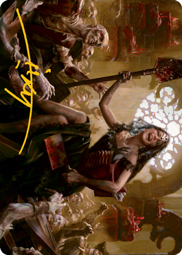 Art Series: Gisa, Glorious Resurrector Card Front
